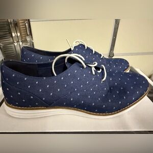 Cole Haan Blue and White Women's Shoes